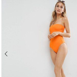ASOS DESIGN Bandeau Swimsuit